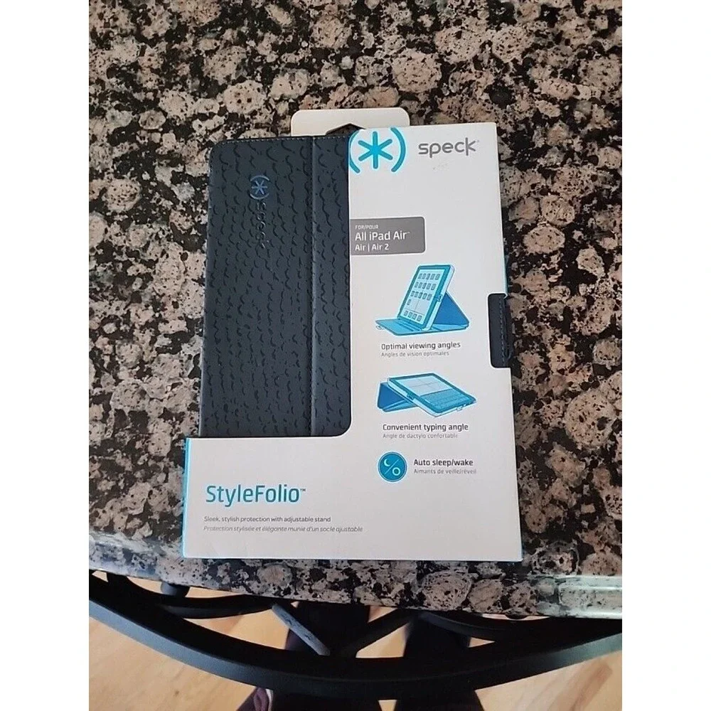 📀 Speck StyleFolio Case Cover For iPad Mini / Mini 2/3 - Blue [A43]